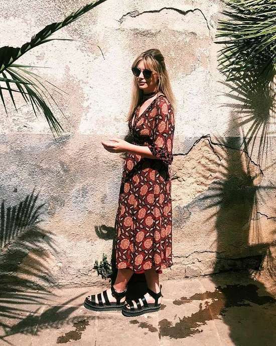 Sandalias Ligeras Dr. Martens Vegan Blaire Strap Mujer Negros MX-09186